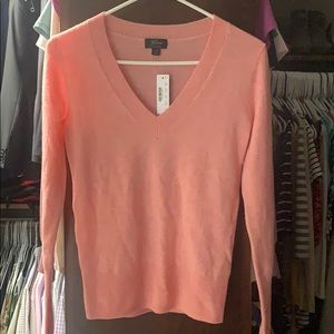 100% Cashmere V neck Sweater